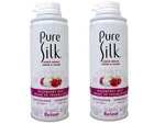 Pure Silk Shave Cream With Aloe, Raspberry Mist, 5 Oz - 2 Pack New. Price: $12.80.