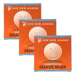 Van Der Hagen 3-PACK Unscented Shave Soap 3.5OZ Hypo-allergenic Shea Mango Cocoa New. Price: $22.99.