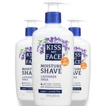 Kiss My Face Moisture Shave Lavender Shea Butter 11 Oz Olive Oil 3 Pack New. Price: $38.99.