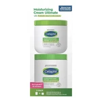 Cetaphil Moisturizing Cream Ultimate With Prebiotic Aloe, Pack (20 + 16 Oz) New. Price: $32.88.