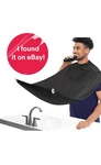 Beard Bib Apron For Men, Hair Catcher Sink, 1 Size Fits All With Bag New. Price: $10.00.