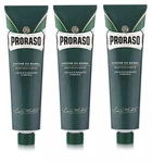 Proraso Sapone Da Barba Rinfrescante Green Shaving Cream Eucalyptus Menthol X3 New. Price: $36.90.