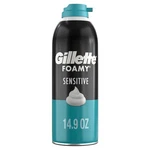 Gillette Foamy Sensitive Shave For Men, Shaving Cream, 14.9OZ New. Price: $5.68.