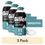 Pack Of 3 Gillette Foamy Shaving Cream, Sensitive Skin 11 Ounce (free Shpping) New. Price: $14.95.