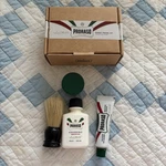 Proraso Travel Kit After Shave Balm,shaving Cream, Pre Bru Used. Price: $12.99.