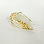 Vintage Murano Art Glass Seashell/conch/ocean/beach Sculpture-cream, Beige,b Used. Price: $125.00.