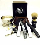 Straight Razors Dovo Paste Strap Cup Soap Bag Shaving Set Gift Box For Xmas New. Price: $79.99.