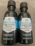 2X The Body Shop Maca Root Aloe Calming Post Shave Mens Water Gel New. Price: $70.00.