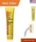 All-hair Types 6 Oz Loc Twist & Gel Defines Braids Protective Styles New. Price: $12.99.