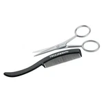 New, Tweezerman Moustache Scissors And Comb #72031-MG. Price: $12.99.