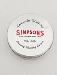 Simpsons Cafe Latte Luxury Shaving Cream 4.2OZ New. Price: $18.66.
