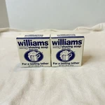 Williams Mug Shaving Soap 1.75 Oz Lasting Lather Bar, Discontinued, Lot Of 2 New. Price: $38.50.