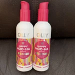 (2)OLLY Vitamins Happy Hoo Intimate Shave Oil Unscented, 6.7 Fl. Oz. New. Price: $16.99.