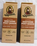Dr Squatch Wood Barrel Bourbon Lot Of Soothing Post Shave 2.5 Fl Oz New. Price: $15.95.