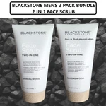 2X Blackstone Mens Grooming 2-IN-1 Exfoliating Face Scrub Sandalwood 6OZ Ea New. Price: $24.95.