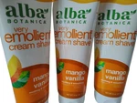 Alba Botanica Very Emollient Shave Cream- Mango Vanilla- 8 Oz Lot Of 4 New. Price: $49.99.