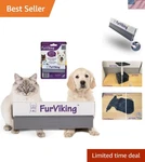 Fur Viking Pet Hair Remover For Dogs & Cats Portable White Scraper New. Price: $24.69.