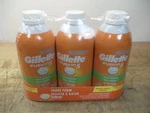 Gillette Fusion 5 Ultra Sensitive Shave Foam Full Size 11 Oz Each Pack Of 3 New. Price: $30.00.