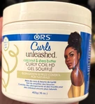 Ors Curls Unleashed Coconut & Shea Butter Curly Coil Hd Gel Souffle 16 Oz New. Price: $29.99.