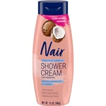 Nair Sensitive Shower Cream Hair Remover With Natural Coconut Oil And Vitamin... New. Price: $19.21.