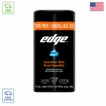 Edge Sensitive Skin Shave Gel For Men With Aloe, Twin Pack, 14 Oz New. Price: $8.99.