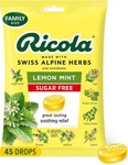 Ricola Big Bag Sugar Free Cough Drops 2245, Lemon, Mint, Count... New. Price: $8.00.
