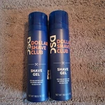 2 Pack Dollar Shave Club Gel Shea Butter & Aloe For Sensitive Skin 6.7 Oz New. Price: $12.00.