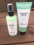 Set Of 2 Baxter California Beard Line Up Shave Gel & Tonic New. Price: $47.00.
