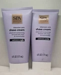 2 Cashmere Vanilla Spa Luxury Intensive Shave Cream 6FLOZ Each New. Price: $16.99.