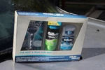 Gillette MACH3 Men 24-HOUR Protection Shave & Deodorant Set Razor, Gel New. Price: $19.99.