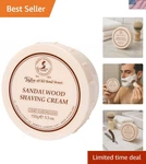 Taylor Sandalwood Shaving Cream Bowl 5.3OZ - Luxurious Grooming Essential New. Price: $34.99.