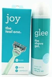 Gillette Joy + Glee Shave Set With Razor Gel Teal (no Box) New. Price: $8.46.