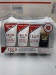 New! Men's Izod Classics 4 Pc Travel Kit Body Wash Shave Cream After Brush. Price: $9.99.