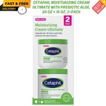 Cetaphil Moisturizing Cream Ultimate With Prebiotic Aloe, 20 + 16 Oz, Pack New. Price: $34.99.