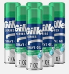 6 Pack Gillette Series Shaving Gel Sensitive Skin 7 Oz New. Price: $19.99.