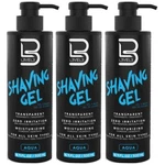 L3VEL3 Transparent Shaving Gel Aqua - 500ML (3 Pack) New. Price: $34.95.