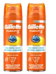 Gillette FUSION5 Ultra Sensitive + Cooling Shave Gel 7 Oz. Each - Pack Of 2 New. Price: $12.92.