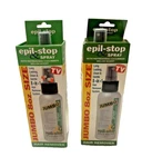 (2) Nwb Epil-stop 8OZ Jumbo In 1 Hair Remover Cucumber Melon Spray & Wipe Away New. Price: $64.99.