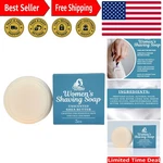 Long-lasting Shea Butter Shaving Soap For Women Perfect Sensitive Skin New. Price: $14.99.