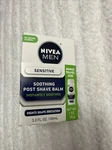 Nivea Men Sensitive Soothing Post Shave Balm + Bonus Gel New. Price: $16.90.