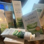 Sadoer Aloe Vera Skin Care Set - Gel, Serum, Lotion, Mask, Hand Cream New. Price: $26.00.