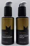 2 Michael Strahan Daily Defense Face & Neck Moisturizer, Calming Post Shave Balm New. Price: $8.00.