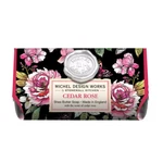Michel Design Works Large 8.7 Oz Artisanal Bar Bath Soap Cedar Rose Floral New. Price: $12.00.
