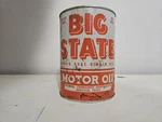 Vintage Oil Can Big State Houston Texas Quart Motor Regional Rare Used. Price: $479.00.