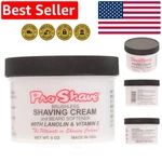 8OZ Pro-shave Cream With Lanolin & Vitamin Smooth, Irritation-free New. Price: $20.69.