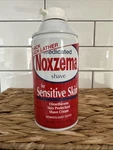 Noxzema Shave Cream For Sensitive Skin Red Can - 11OZ Discontinued Lid New. Price: $44.10.