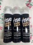 3 Rise Super Foam Baby Face Rich Moist Shave Cream 8.7OZTOUGH Beards,pubic Hair New. Price: $38.99.
