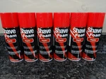 6 Luxury Regular Men's Shave Foaming Lather 12 Oz. New. Price: $38.75.