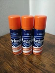 3 Pack Barbasol Sensitive Skin Thick & Rich Shaving Cream Travel Size 6 Oz Total New. Price: $9.95.