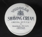 Vinolia Shaving Cream Advertising Lidded Pot (royal Series) London England Used. Price: $47.87.
